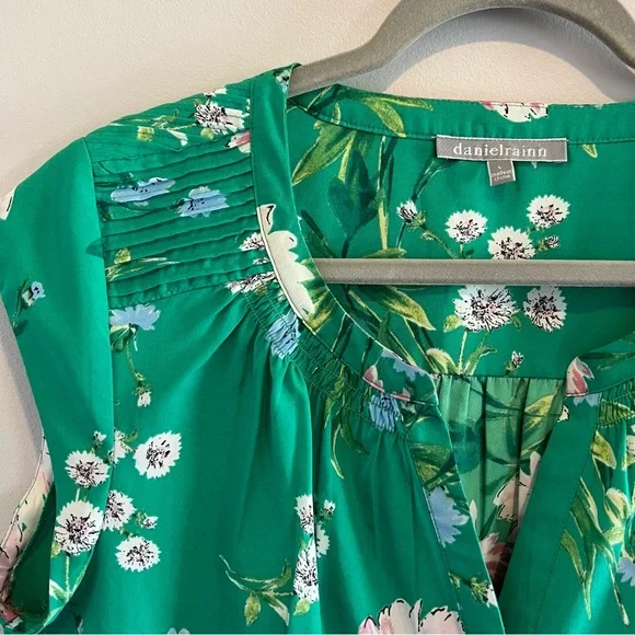 Tabeth Pleat Blouse Daniel Rainn - Picture 3 of 7